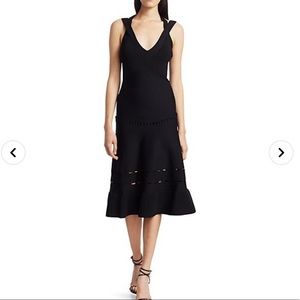 ALEXA Brand - Elegant Black Sleeveless Dress